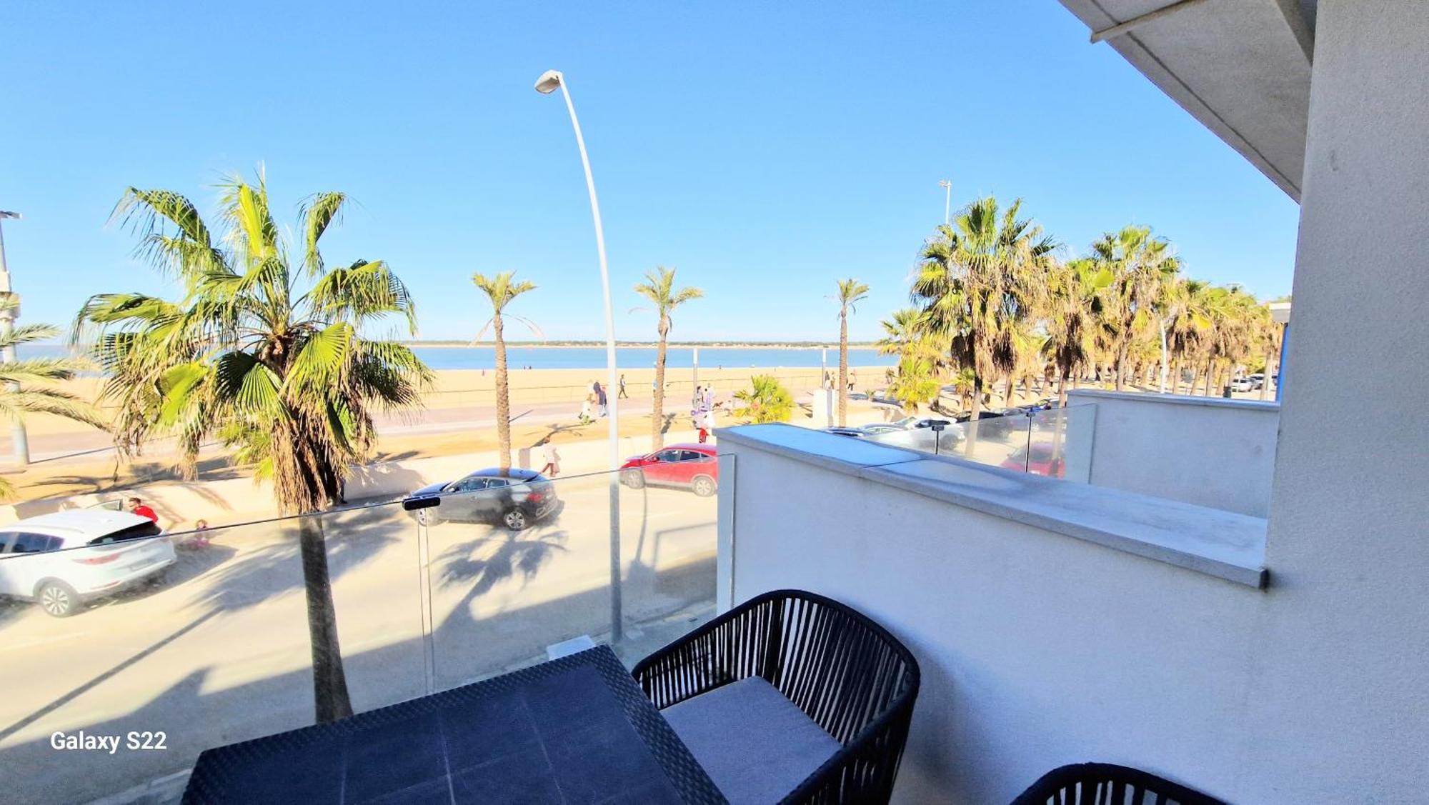 Apartament Boutelou Playa Con Vistas Al Mar Sanlúcar de Barrameda Zewnętrze zdjęcie